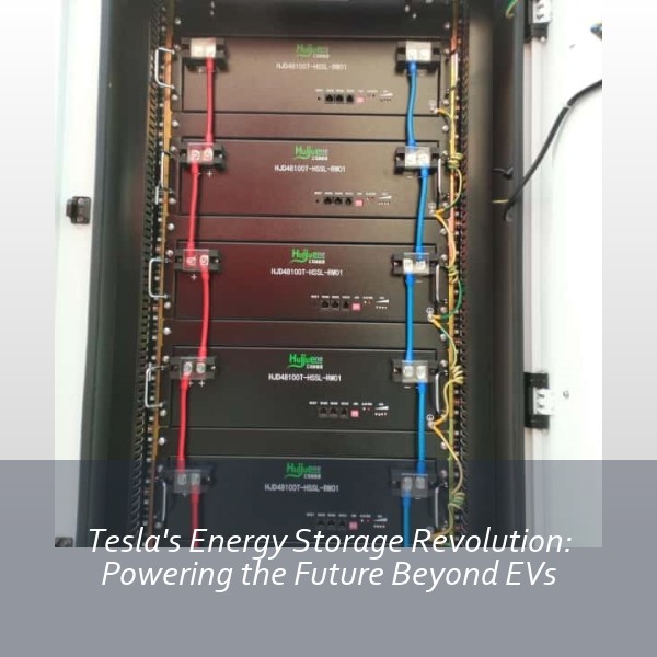 Tesla's Energy Storage Revolution: Powering the Future Beyond EVs